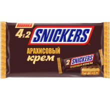 Батончик шоколадный Snickers Арахисовый крем, 146г, Польша, 146 г