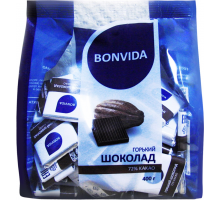 Шоколад BONVIDA 72% какао, 400г, Россия, 400 г