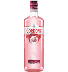 Напиток спиртной GORDON'S Pink на основе джина с ароматом ягод 37,5%, 0.7л, Великобритания, 0.7 L