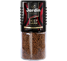 Кофе растворимый JARDIN Deep Dark сублимированный, ст/б, 95г, Россия, 95 г