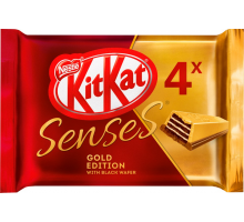 Батончик шоколадный KITKAT Senses Gold Edition Deluxe caramel, 116г, Россия, 116 г