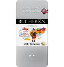 Шоколад BUCHERON Молочный с фисташками, 100г, Россия, 100 г