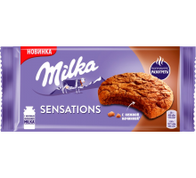 Печенье MILKA Sensations с какао и молочным шоколадом, 156г, Польша, 156 г