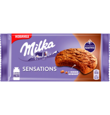 Печенье MILKA Sensations с какао и молочным шоколадом, 156г, Польша, 156 г