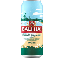 Пиво светлое BALI HAI Romantic Day Lager солодовое фильтрованное пастеризованное, 4,9%, ж/б, 0.5л, Индонезия, 0.5 L