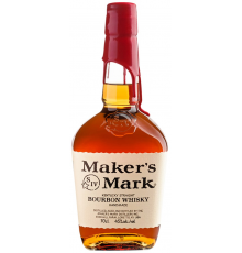 Виски MAKERS MARK Bourbon зерновой 45%, 0.7л, США, 0.7 L