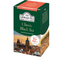 Чай черный AHMAD TEA Классический листовой, 500г, Россия, 500 г