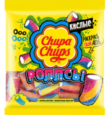 Мармелад жевательный CHUPA CHUPS Роллсы, 150г, Россия, 150 г