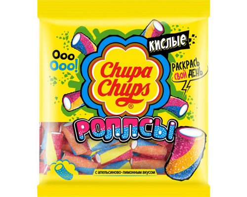 Мармелад жевательный CHUPA CHUPS Роллсы, 150г, Россия, 150 г