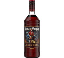 Ром CAPTAIN MORGAN Dark Ямайский невыдержанный, 40%, 1л, Великобритания, 1 L