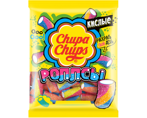 Мармелад жевательный CHUPA CHUPS Роллсы, 70г, Россия, 70 г