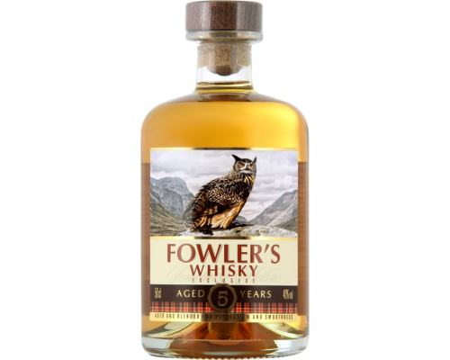 Виски FOWLERS зерновой 40%, 0.5л, Россия, 0.5 L