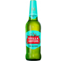 Пиво светлое безалкогольное STELLA ARTOIS фильтрованное пастеризованное, не более 0,5%, 0.44л, Россия, 0.44 L