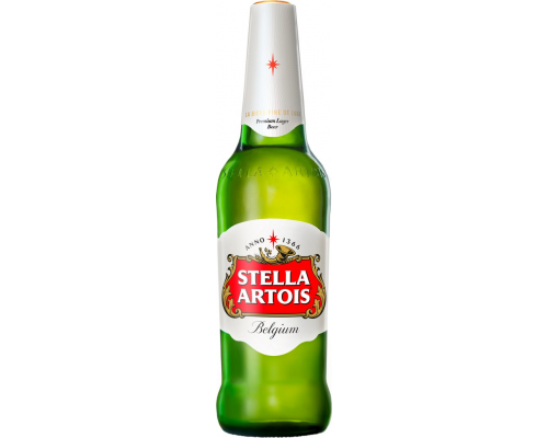 Пиво светлое STELLA ARTOIS фильтрованное пастеризованное 5%, 0.44л, Россия, 0.44 L