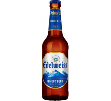 Напиток пивной EDELWEISS Wheat beer нефильтрованный пастеризованный осветленный, 4,9%, 0.45л, Россия, 0.45 L