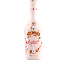 Ликер BAILEYS Strawberries эмульсионный с ароматом клубники и сливок 17%, 0.7л, Ирландия, 0.7 L