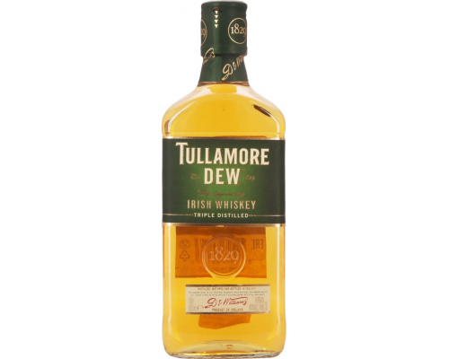 Виски TULLAMORE DEW Ирландский, 40%, 0.5л, Ирландия, 0.5 L