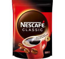 Кофе растворимый с добавлением молотого NESCAFE Classic, 320г, Россия, 320 г