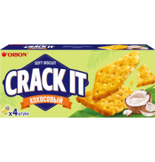 Печенье затяжное ORION Crack It Кокосовый, 72г, Россия, 72 г