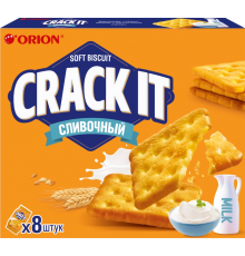 Печенье затяжное ORION Crack It Сливочный, 160г, Россия, 160 г