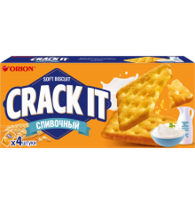 Печенье затяжное ORION Crack It Сливочный, 80г, Россия, 80 г