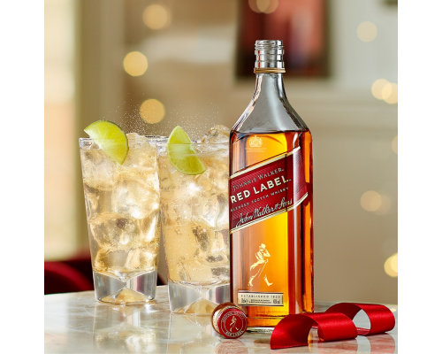 Виски JOHNNIE WALKER Red Label Шотландский купажированный, 40%, 0.5л, Великобритания, 0.5 L