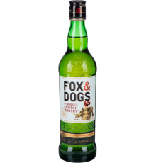 Виски FOX & DOGS купажированный, 40%, 0.5л, Россия, 0.5 L