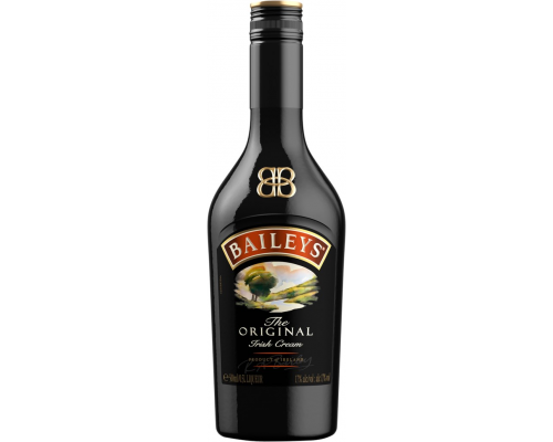 Ликер BAILEYS Original Irish Cream эмульсионный 17%, 0.5л, Ирландия, 0.5 L