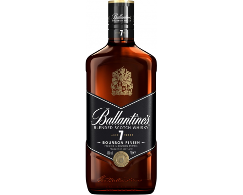 Виски BALLANTINE'S 7 Шотландский купажированный 40%, 0.7л, Великобритания, 0.7 L