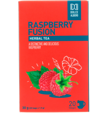 Напиток чайный DOLCE ALBERO Rasberry Infusion, 20пак, Шри-Ланка, 20 пак