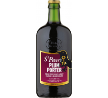 Пиво темное ST PETER'S Plum porter фильтрованное непастеризованное, 5%, 0.5л, Великобритания, 0.5 L