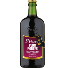 Пиво темное ST PETER'S Plum porter фильтрованное непастеризованное, 5%, 0.5л, Великобритания, 0.5 L