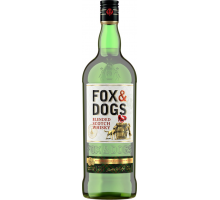 Виски FOX & DOGS купажированный 40%, 1л, Россия, 1 L