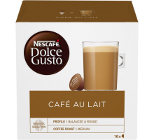 Кофе в капсулах NESCAFE Dolce Gusto Cafe Au Lait, 16кап, Германия, 16 кап