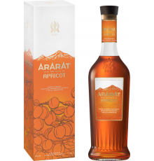 Напиток спиртной АРАРАТ Apricot на основе коньяка со вкусом абрикоса 35%, 0.5л, Армения, 0.5 L