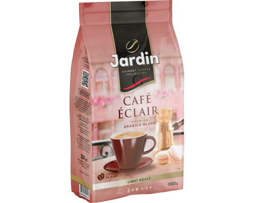 Кофе зерновой JARDIN Cafe Eclair жареный, 1кг, Россия, 1000 г