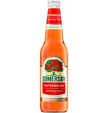 Напиток пивной SOMERSBY Watermelon пастеризованный, 4,6%, 0.4л, Россия, 0.4 L