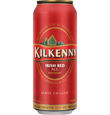 Пиво темное KILKENNY Draught фильтрованное пастеризованное с капсулой азотной смеси, 4,3%, ж/б, 0.44л, Ирландия, 0.44 L