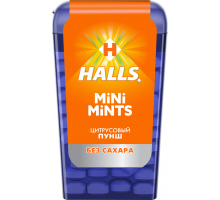 Конфеты HALLS Mini Mints Цитрусовый пунш, 12,5г, Турция, 12,5 г