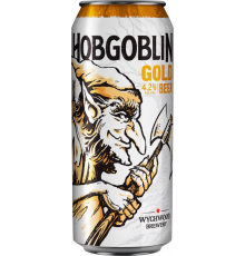 Пиво светлое HOBGOBLIN Gold фильтрованное пастеризованное, 4,2%, 0.5л, Великобритания, 0.5 L