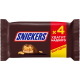 Батончик шоколадный SNICKERS с жареным арахисом, карамелью и нугой, 4х40г, Россия, 160 г