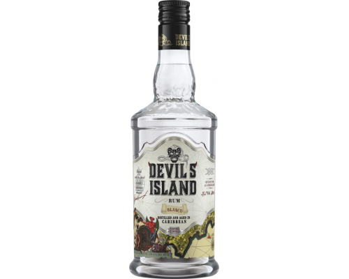 Ром DEVIL'S ISLAND Бланко выдержанный 37,5%, 0.5л, Россия, 0.5 L