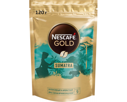 Кофе растворимый NESCAFE Gold Origins суматра натуральный сублимированный, 120г, Россия, 120 г