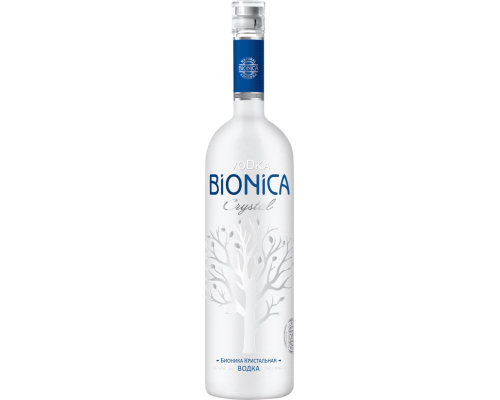 Водка BIONICA Crystal Кристальная 40%, 0.5л, Россия, 0.5 L