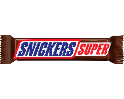 Шоколадные батончики SNICKERS Super, 80г, Россия, 80 г