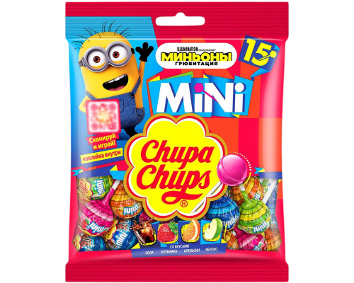 Карамель CHUPA CHUPS Мини, 90г, Россия, 90 г