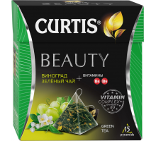 Чай зеленый CURTIS Beauty ароматизированный, 15пир, Россия, 15 пир