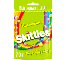 Драже SKITTLES Кисломикс, 70г, Россия, 70 г