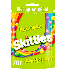 Драже SKITTLES Кисломикс, 70г, Россия, 70 г