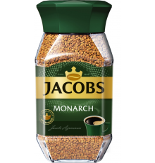 Кофе растворимый JACOBS Monarch сублимированный, ст/б, 270г, Россия